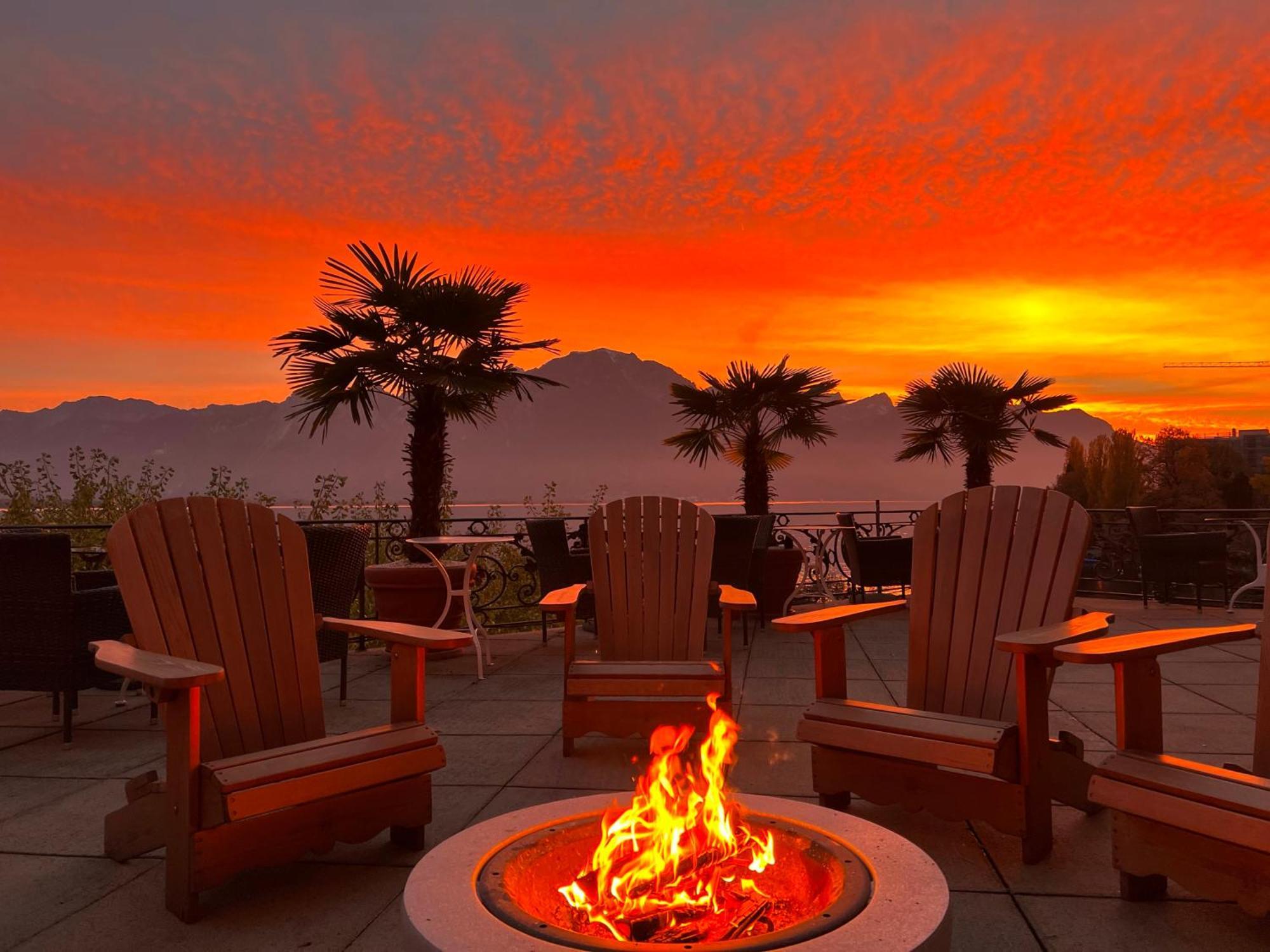Golf Hotel René Capt Montreux Buitenkant foto
